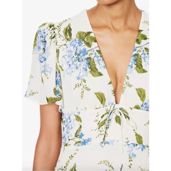 Reformation Mya Dress Riviera 4 - Picture 3 of 7